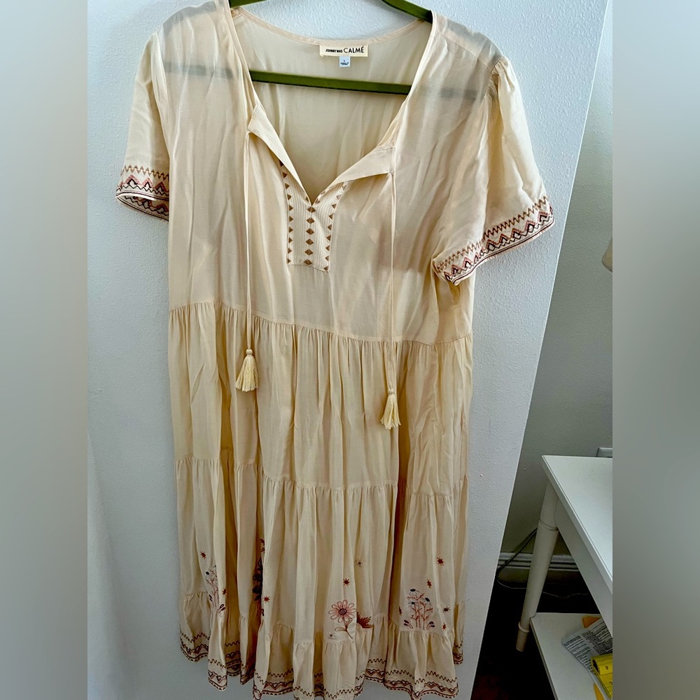 Johnny Was Boho Dress size Large
